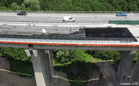АПИ: Напредва ремонтът на виадуктите по АМ „Тракия“