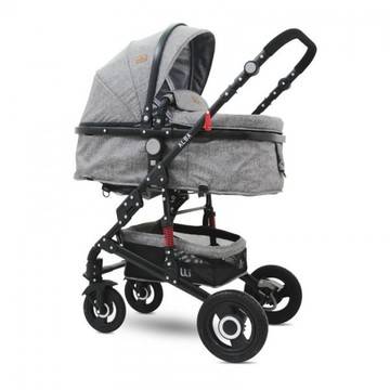 Бебешка количка Alba Dark Grey