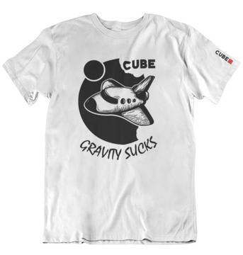 Тениска „Gravity sucks“