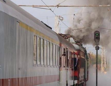 Пожар в бързия влак Варна – София, няма пострадали пътници