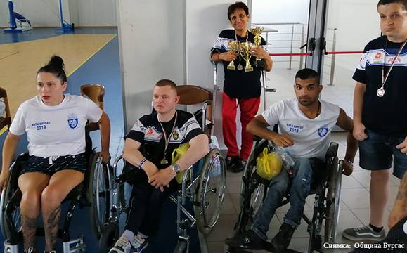 Бургаските параспортисти с медали от национален турнир