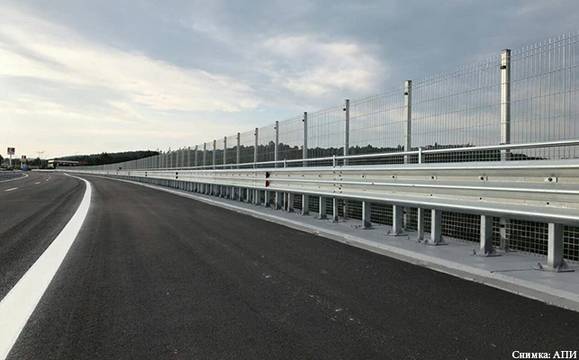 Ремонтът на виадукта при 20-и км на АМ „Тракия“ приключи три дни предсрочно