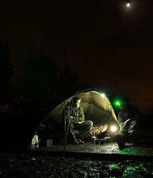 Fox Halo Multi Colour Headtorch челник за риболов, Къмпинг оборудване и аксесоари за риболов на шаран