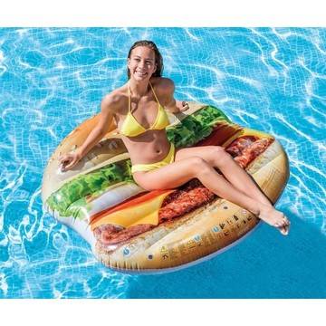 intex Надуваем остров Хамбургер