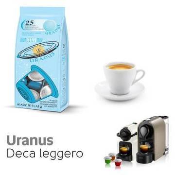 Кафе капсули Best Espresso Uranus безкофеиново 25 бр. съвместими с Nespresso