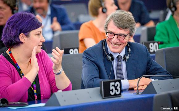 Официално: Сасоли бе избран за председател на Европейския парламент