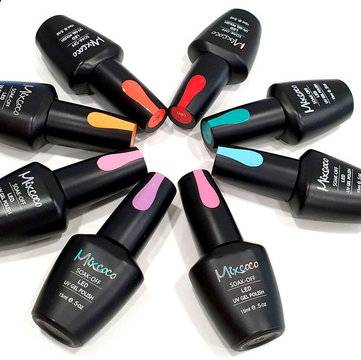 Колекция 8 цвята гел лак Mixcoco – ЛЯТО 2019