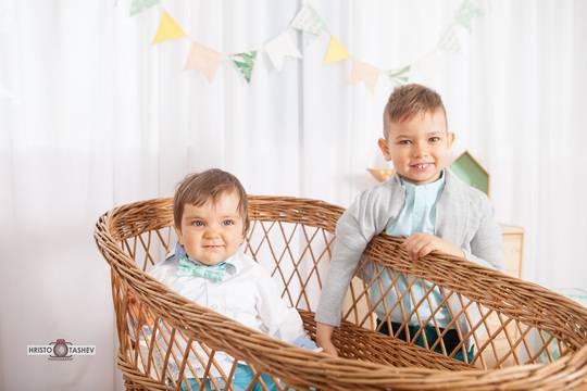 Детска фотосесия за рожден ден в студио