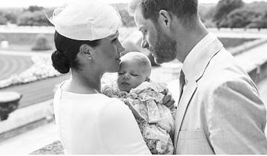 Меган и Хари кръстиха сина си на частна церемония в Уиндзор