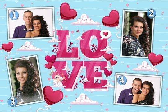 Нови варианти за колажи с Ваша снимка