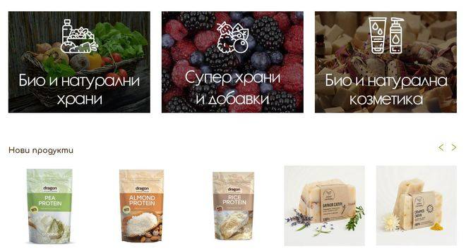 Продукти – Био магазин Органика