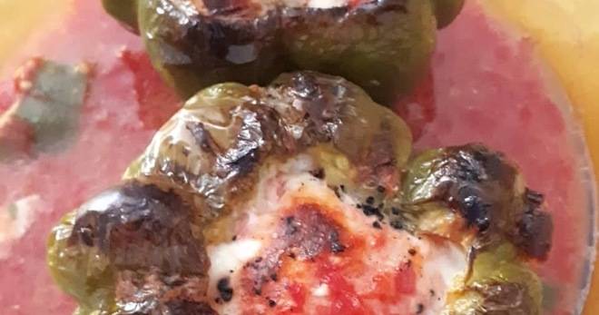 Пълнени камбички с яйца и сирене!