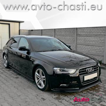 СПЛИТЕР ЗА ПРЕДНА БРОНЯ НА AUDI A4 B8 FACELIFT