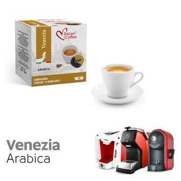 Капсули Italian Coffee Venezia Arabica съвместими с Lavazza A Modo Mio 16 бр