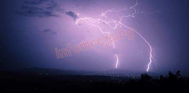 Дъжд и гръмотевични бури днес! 19 области с жълт код