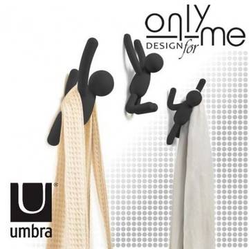 К-т 3бр. закачалки за стена UMBRA BUDDY – черни