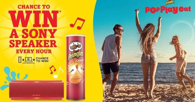 Спечелете 848 високоговорителя Sony SRS-XB21 от Pringles