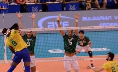 Българските волейболисти се бориха, но загубиха от олимпийския шампион Бразилия