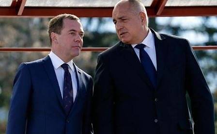 Борисов се среща днес с руския премиер Дмитрий Медведев