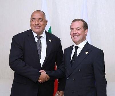 Борисов и Медведев обсъдиха АЕЦ „Белене“ и сътрудничество на две морета