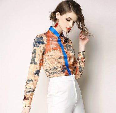 Тренд радар: Риза с принт