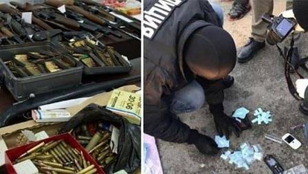 Вижте какво намериха полицаите в разбития гараж с оръжие и дрога в кв. „Манастирски ливади“, София (СНИМКИ)