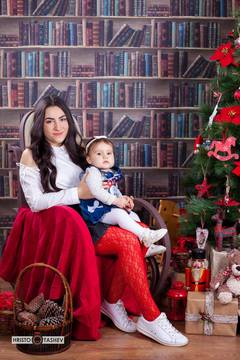 Коледна фотосесия – Алмира – Христо Ташев – фотограф Варна, кръщене, детски фотосесии