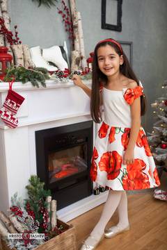 Коледна фотосесия – Даная – Христо Ташев – фотограф Варна, кръщене, детски фотосесии