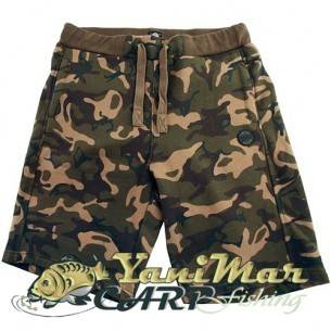 Къси панталони за риболов Къси панталони Fox Chunk Camo Jogger Оборудване за риболов, дрехи за риболовни излети