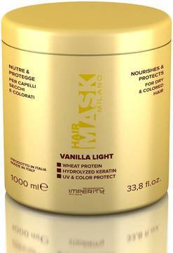 IMPERITY Milano Vanilla Light Mask Маска за боядисана и изтощена коса с Кератин 1000мл