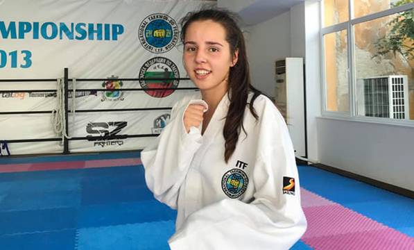 Катрин Гемкова от Банско на Световното по таекуондо