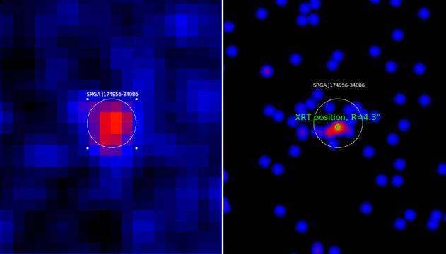 Руският инструмент ART-XC на обсерваторията Спектр-РГ направи първото си откритие на нов рентгенов източник!