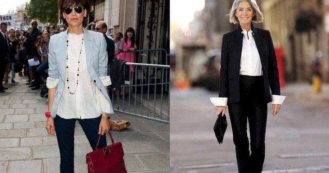 Делови стил за дами над 50