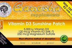 Витамин D3 5000 iu пластир – лепенки – patch plus Vitamin K2 Магнезий