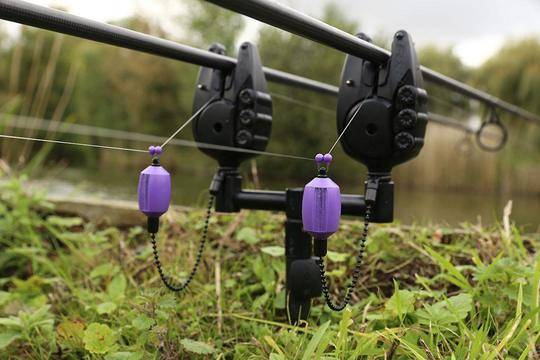 Бъз Бар Fox black label за две въдици, Стойки за риболов, аксесоари за риболов на шаран и монтаж на косъм