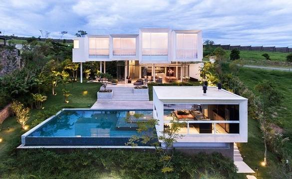 Впечатляваща вила в Сао Пауло, Бразилия