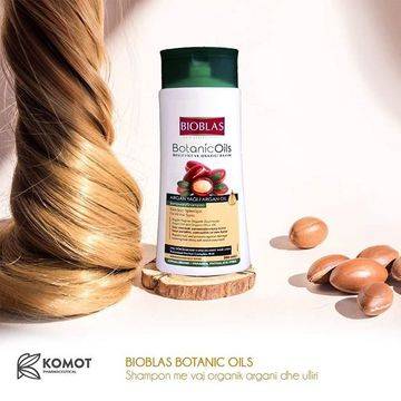 Bioblas Botanicoils Argan Shampoo Шампоан с Арган за всички типове коса 360мл