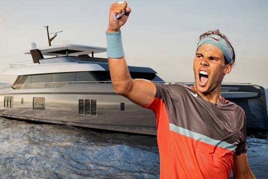 Новата яхта на Рафаел Надал