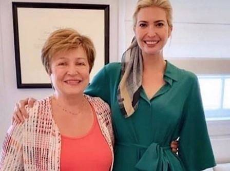 Иванка Тръмп поздрави Кристалина Георгиева за новия й пост (СНИМКА)