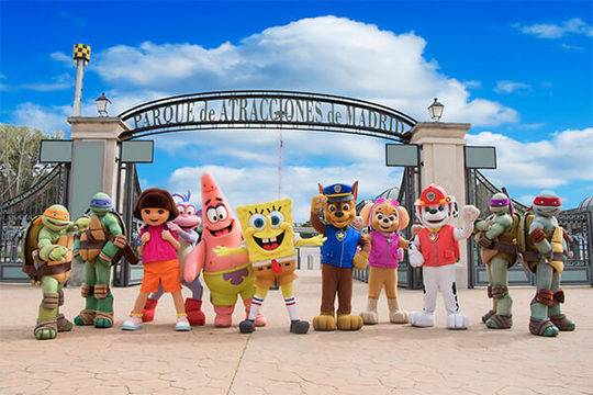 Спечелете семейно пътуване до Nickelodeon Land, Мадрид, Испания