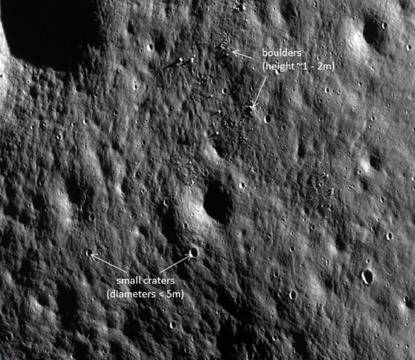 Екипът на лунната мисия Чандраян 2 публикува първите снимки с висока разделителна способност