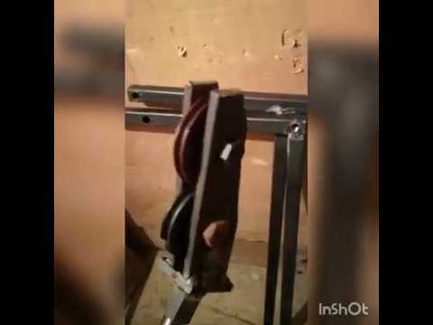 Маса за канадска борба сглобяване и първи тест.