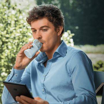 Omron MicroAIR U100 Инхалатор Наистина преносим. Незабавна терапия в джоба ви.