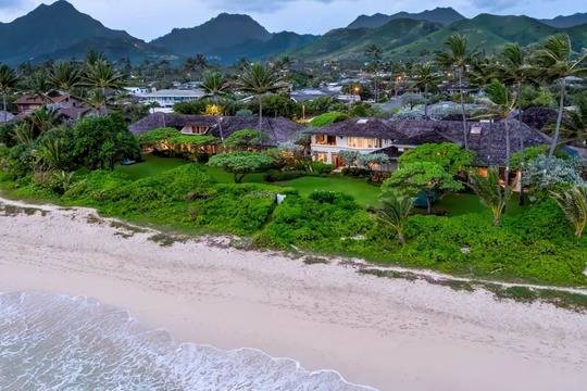 Впечатляваща къща на остров Oahu, Хавай