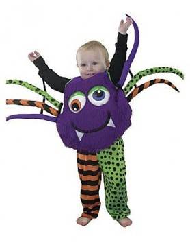 Много сладък и забавен костюм на Паяк