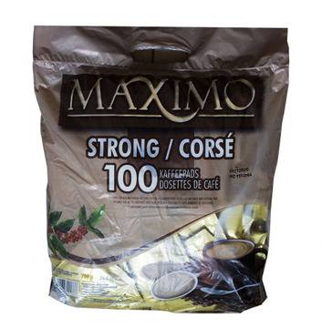 Кафе филтри дози Maximo Strong 100 бр. 62 мм