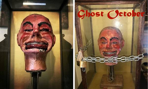 Видеокамера заснема как вентрилоквистка зловеща кукла се движи сама (видео)