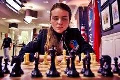 Нургюл Салимова победи робот на шахмат