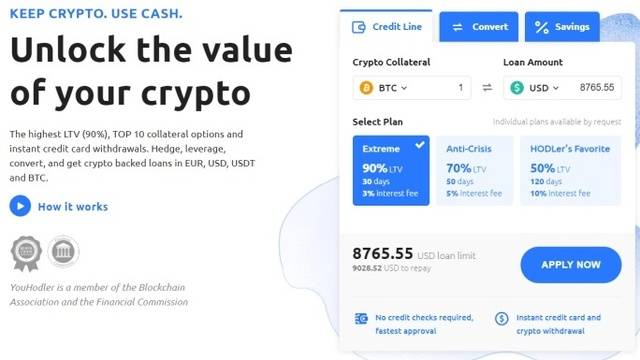 Заеми със залог на крипто валути