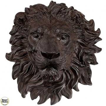 Декорация за стена от полирезин глава на лъв – 34 см. Модел – 81-7980
